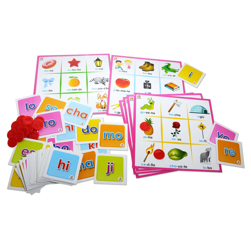 Lotería de Sílabas - Educatodo material didáctico y juegos educativos - Educatodo