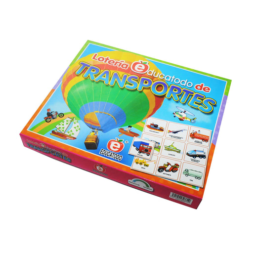 Lotería de Transportes - Educatodo material didáctico y juegos educativos - Educatodo