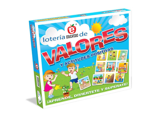 Lotería de Valores Polipáp - Educatodo material didáctico y juegos educativos - Educatodo