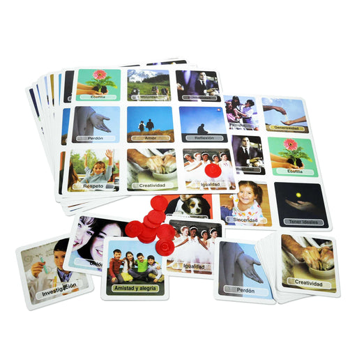 Lotería Fotográfica de Valores Galileo - Educatodo material didáctico y juegos educativos - Educatodo