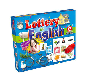 Lottery In English (Vocabulary) - Educatodo material didáctico y juegos educativos - Educatodo