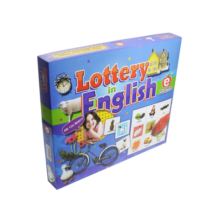 Lottery In English (Vocabulary) - Educatodo material didáctico y juegos educativos - Educatodo