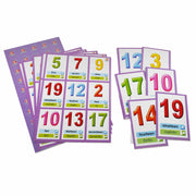 Lottery of Numbers 1-20 Arcoiris - Educatodo material didáctico y juegos educativos - Educatodo