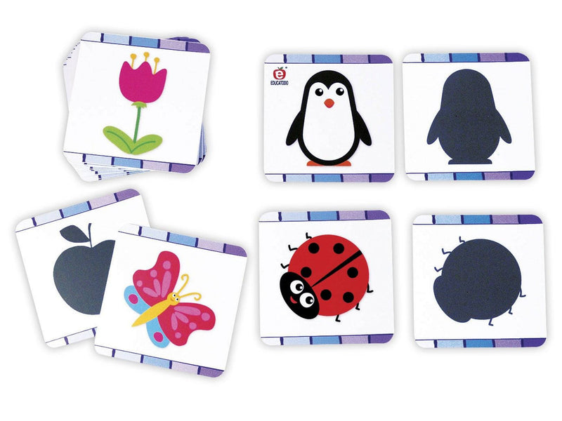 Memopares Asoci-Sombra - Educatodo material didáctico y juegos educativos - Educatodo