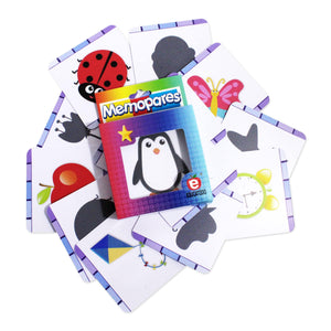 Memopares Asoci-Sombra - Educatodo material didáctico y juegos educativos - Educatodo