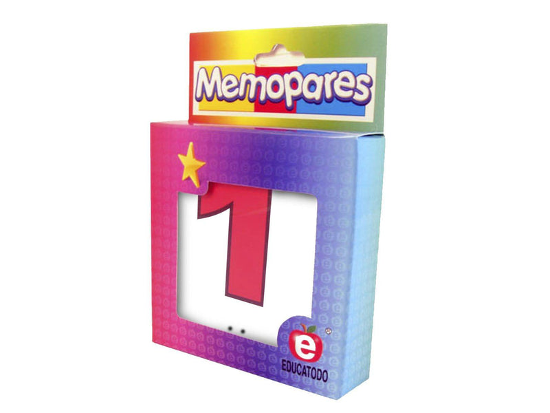 Memopares Braille/Números del 1 Al 10 - Educatodo material didáctico y juegos educativos - Educatodo