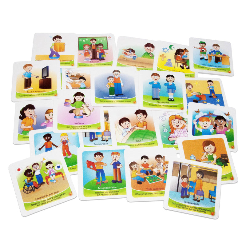 Memopares de Derechos y Obligaciones C/54 Tarjetas - Educatodo material didáctico y juegos educativos - Educatodo