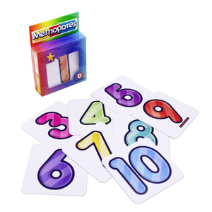 Memopares de Números - Educatodo material didáctico y juegos educativos - Educatodo