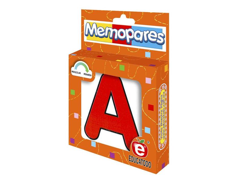 Memopares de Vocales - Educatodo material didáctico y juegos educativos - Educatodo