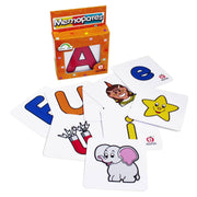 Memopares de Vocales - Educatodo material didáctico y juegos educativos - Educatodo