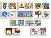 Memopares Elementos de Educación Vial - Educatodo material didáctico y juegos educativos - Educatodo