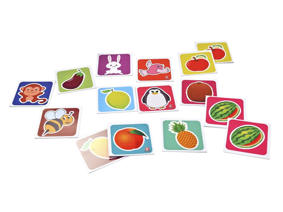 Memopares Frutas, Verduras y Animales - Educatodo material didáctico y juegos educativos - Educatodo