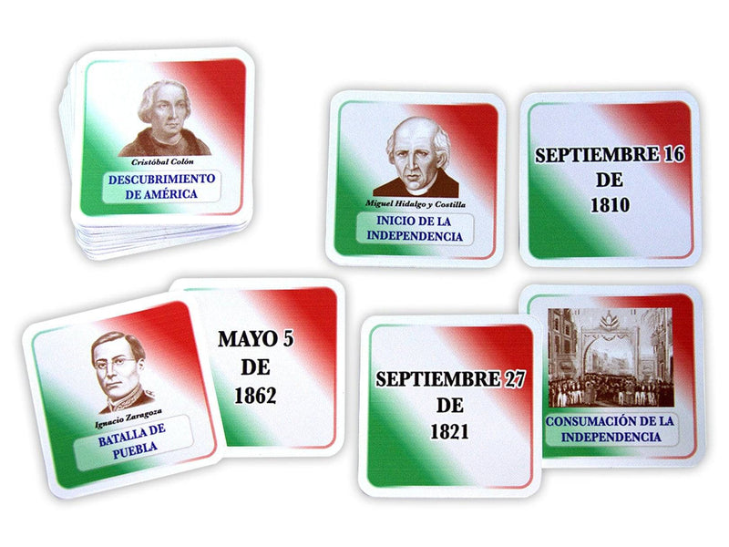 Memopares Histórico Mexicano - Educatodo material didáctico y juegos educativos - Educatodo