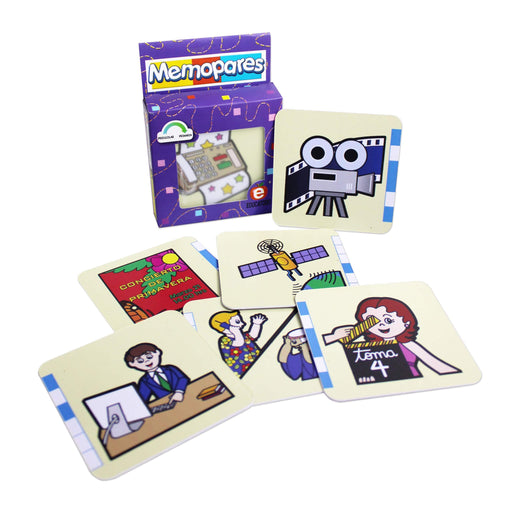 Memopares Medios de Comunicación - Educatodo material didáctico y juegos educativos - Educatodo