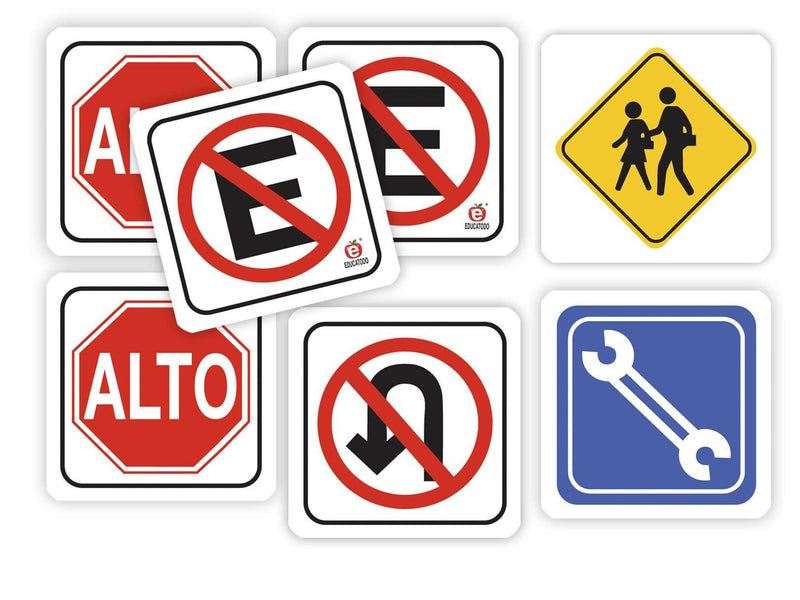 Memopares Señales Viales - Educatodo material didáctico y juegos educativos - Educatodo