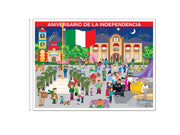 Póster Aniversario De La Independencia - Educatodo material didáctico y juegos educativos - Educatodo