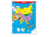 Póster Asia / Asia Física - Educatodo material didáctico y juegos educativos - Educatodo