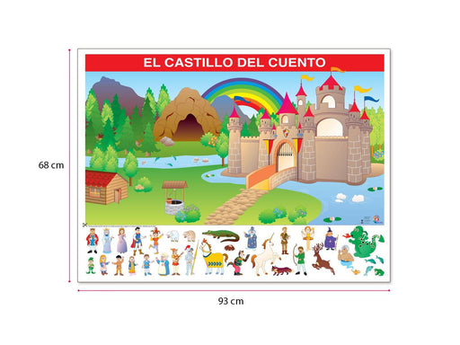 Póster El Castillo del Cuento - Educatodo material didáctico y juegos educativos - Educatodo