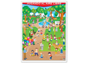 Póster Jugando al Aire Libre - Educatodo material didáctico y juegos educativos - Educatodo
