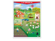 Póster La Granja - Educatodo material didáctico y juegos educativos - Educatodo