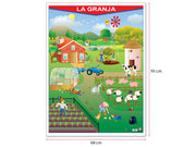 Póster La Granja - Educatodo material didáctico y juegos educativos - Educatodo