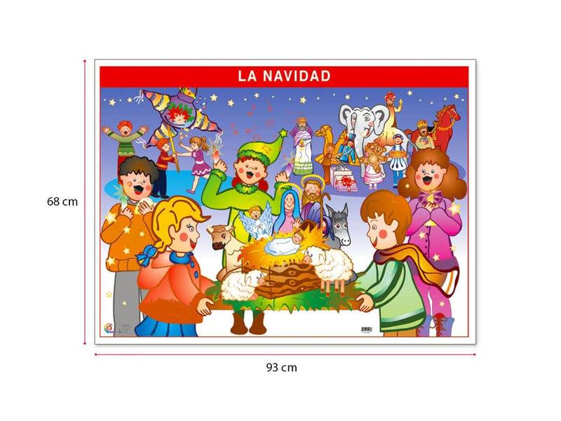 Póster La Navidad - Educatodo material didáctico y juegos educativos - Educatodo