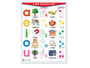 Póster Las Vocales - Educatodo material didáctico y juegos educativos - Educatodo