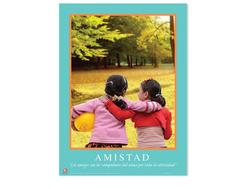 Póster Motivacional Amistad - Educatodo material didáctico y juegos educativos - Educatodo