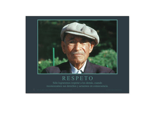 Póster Motivacional El Respeto - Educatodo material didáctico y juegos educativos - Educatodo