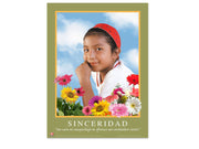 Póster Motivacional Sinceridad - Educatodo material didáctico y juegos educativos - Educatodo