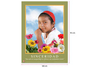 Póster Motivacional Sinceridad - Educatodo material didáctico y juegos educativos - Educatodo
