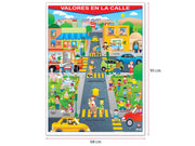Póster Valores En La Calle - Educatodo material didáctico y juegos educativos - Educatodo