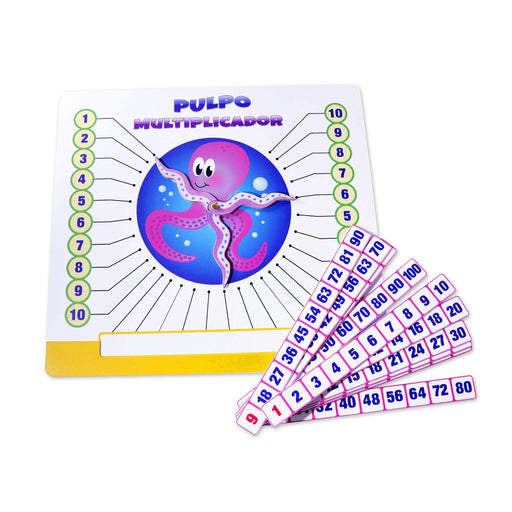 Pulpo Multiplicador - Educatodo material didáctico y juegos educativos - Educatodo