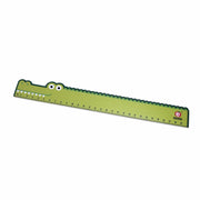 Regla de 30 cm Cocodrilo - Educatodo material didáctico y juegos educativos - Educatodo