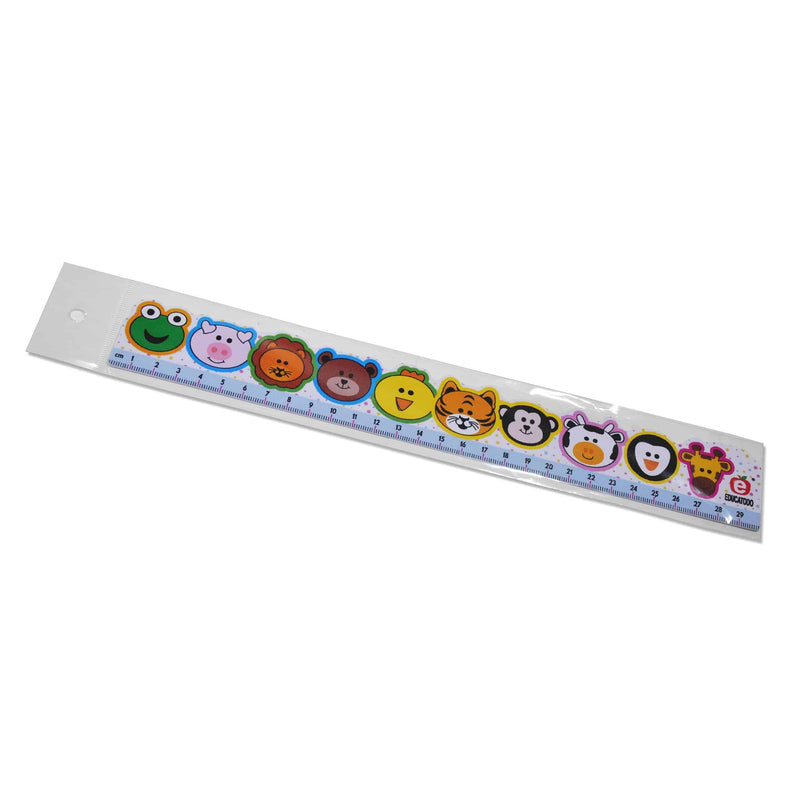 Regla de 30 cm Zoobolitas - Educatodo material didáctico y juegos educativos - Educatodo