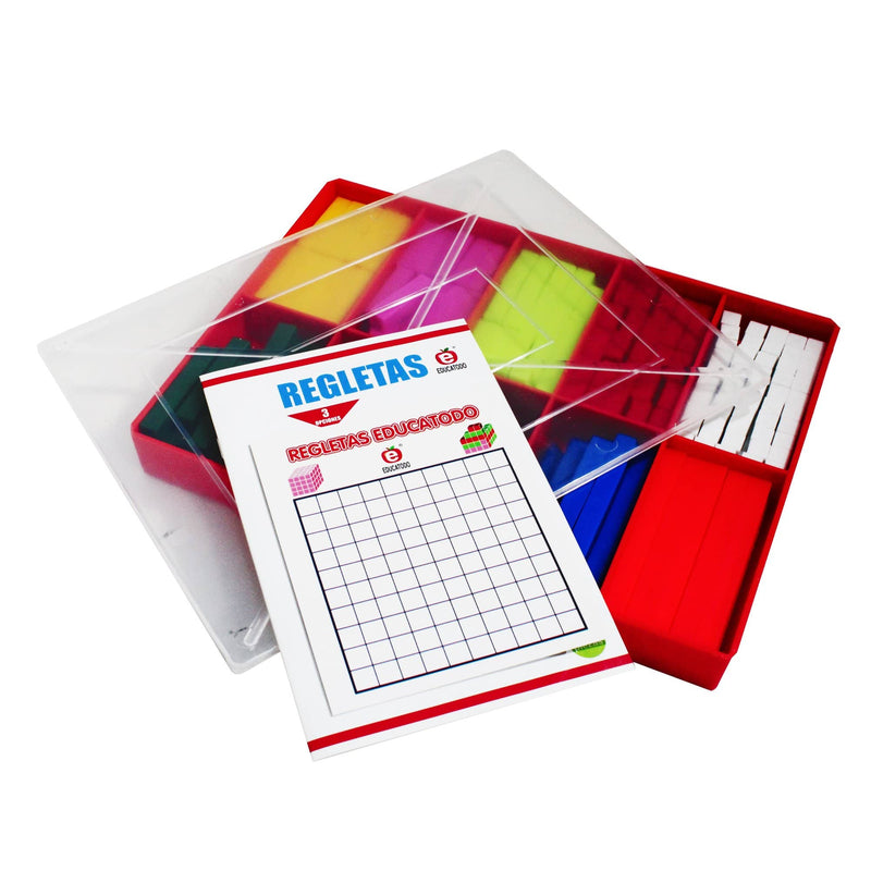 Regletas de plástico - Educatodo material didáctico y juegos educativos - Educatodo