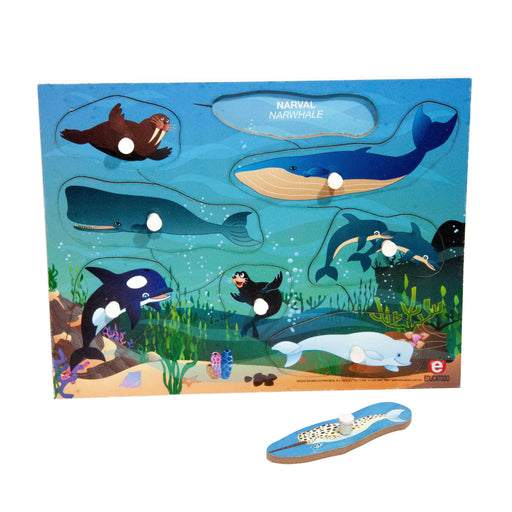 Resaque con Perilla Animales del Mar - Educatodo material didáctico y juegos educativos - Educatodo