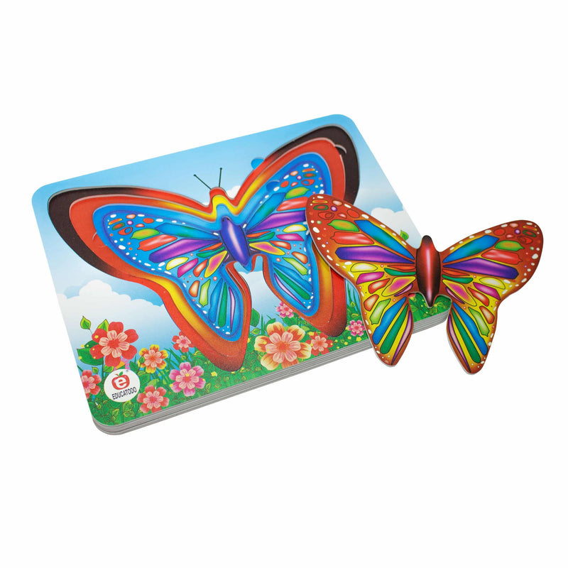 Resaque Multicapas Mariposas - Educatodo material didáctico y juegos educativos - Educatodo