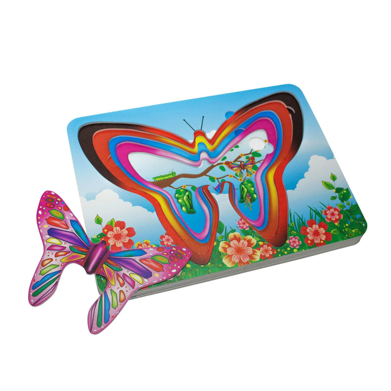 Resaque Multicapas Mariposas - Educatodo material didáctico y juegos educativos - Educatodo