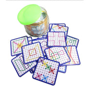 Retos Para Geoplano 1 - Educatodo material didáctico y juegos educativos - Educatodo