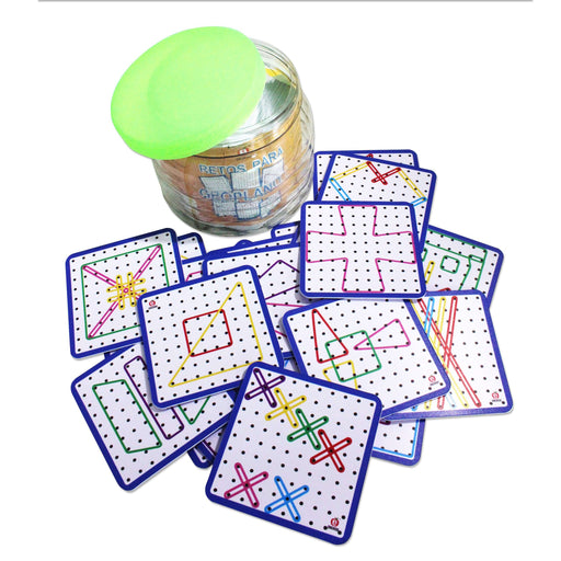 Retos Para Geoplano 1 - Educatodo material didáctico y juegos educativos - Educatodo