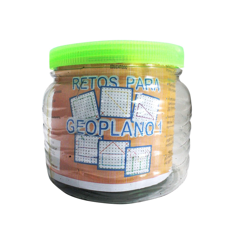 Retos Para Geoplano 1 - Educatodo material didáctico y juegos educativos - Educatodo