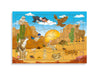 Rompecabezas con marco 42 Piezas  El desierto - Educatodo material didáctico y juegos educativos - Educatodo