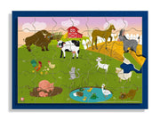 Rompecabezas con marco 42 Piezas La Granja - Educatodo material didáctico y juegos educativos - Educatodo