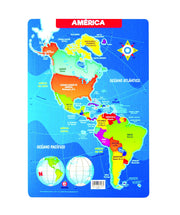 Rompecabezas de América - Educatodo material didáctico y juegos educativos - Educatodo