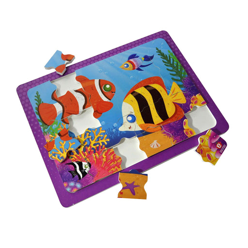 Rompecabezas El Acuario C/M Gde. 28 x 21 cm - Educatodo material didáctico y juegos educativos - Educatodo