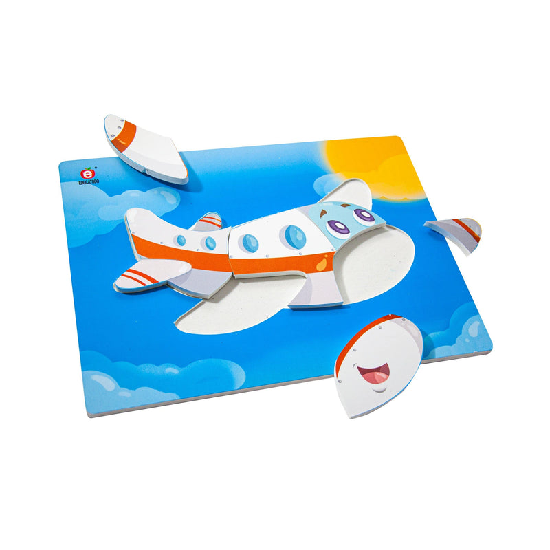 Rompecabezas El Avión 28 x 21 cm - Educatodo material didáctico y juegos educativos - Educatodo