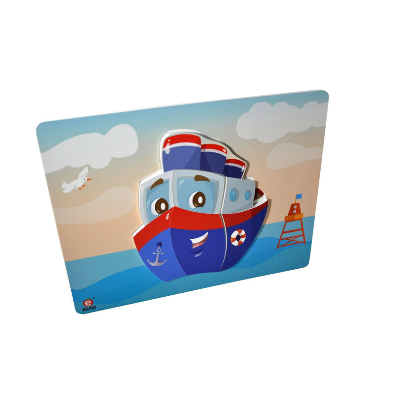 Rompecabezas El Barco 28 x 21 cm - Educatodo material didáctico y juegos educativos - Educatodo