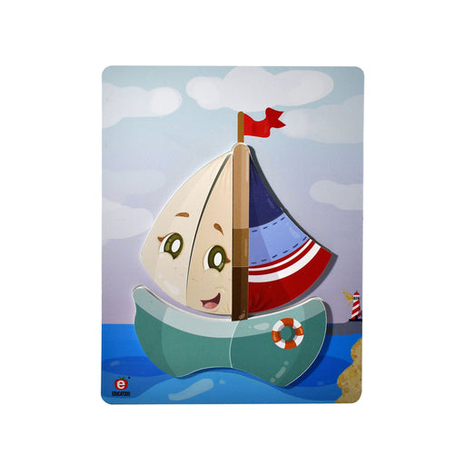 Rompecabezas El Bote de Vela 28 x 21 cm - Educatodo material didáctico y juegos educativos - Educatodo