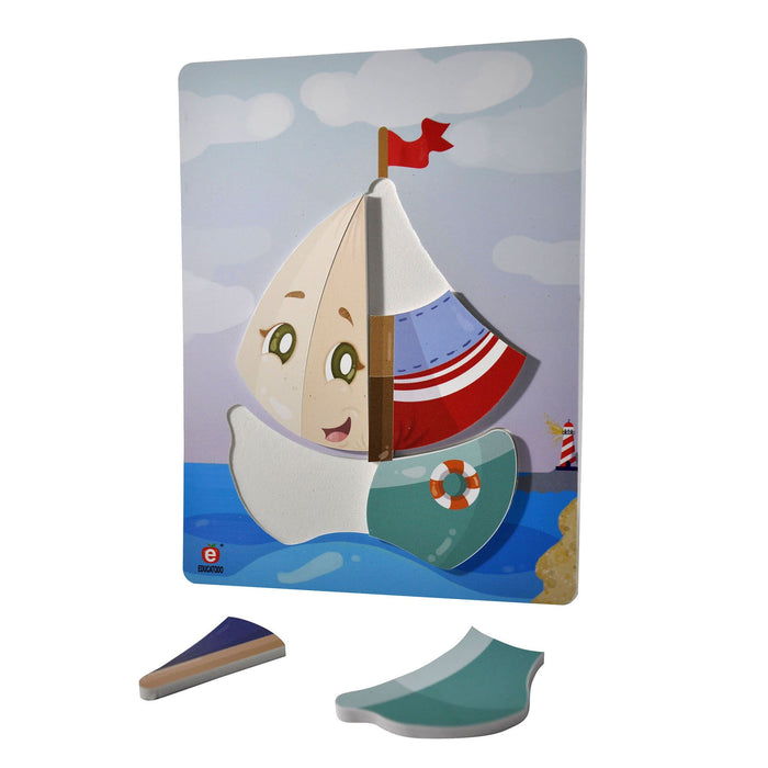 Rompecabezas El Bote de Vela 28 x 21 cm - Educatodo material didáctico y juegos educativos - Educatodo